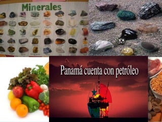 Los minerales en Panamá 