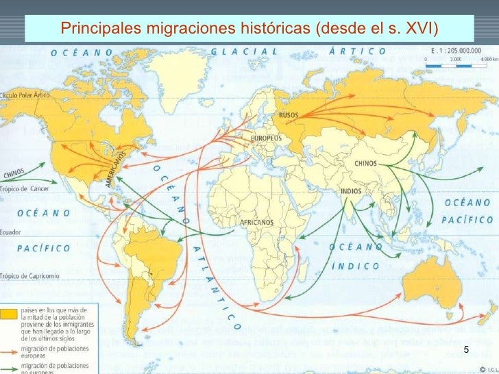 Los Movimientos Migratorios