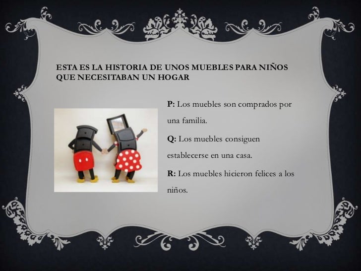 Los muebles de los niños