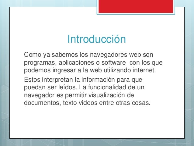Los navegadores web