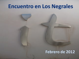 Los Negrales 2012