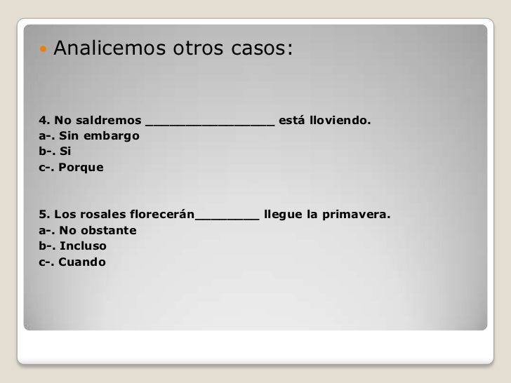 Los nexos