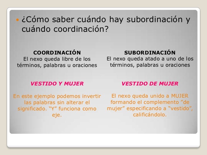 Los nexos