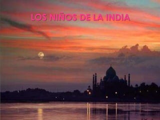 LOS NIÑOS DE LA INDIA 