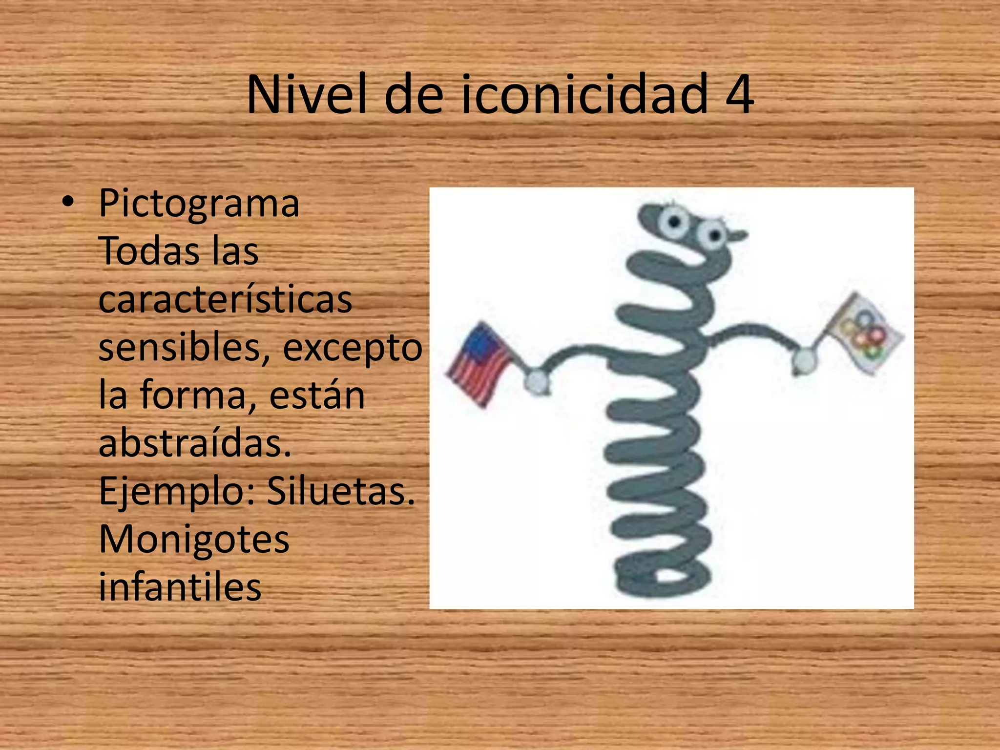 Los niveles de iconicidad | PPT