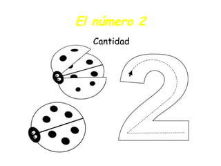 El número 2
Cantidad