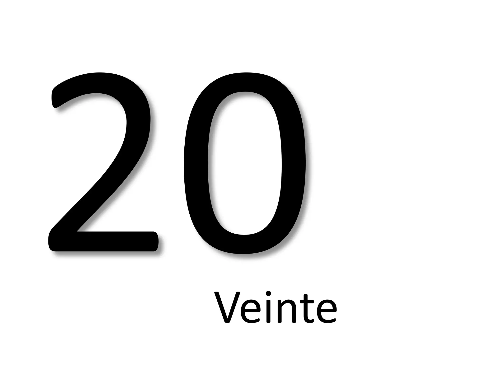 Veinte