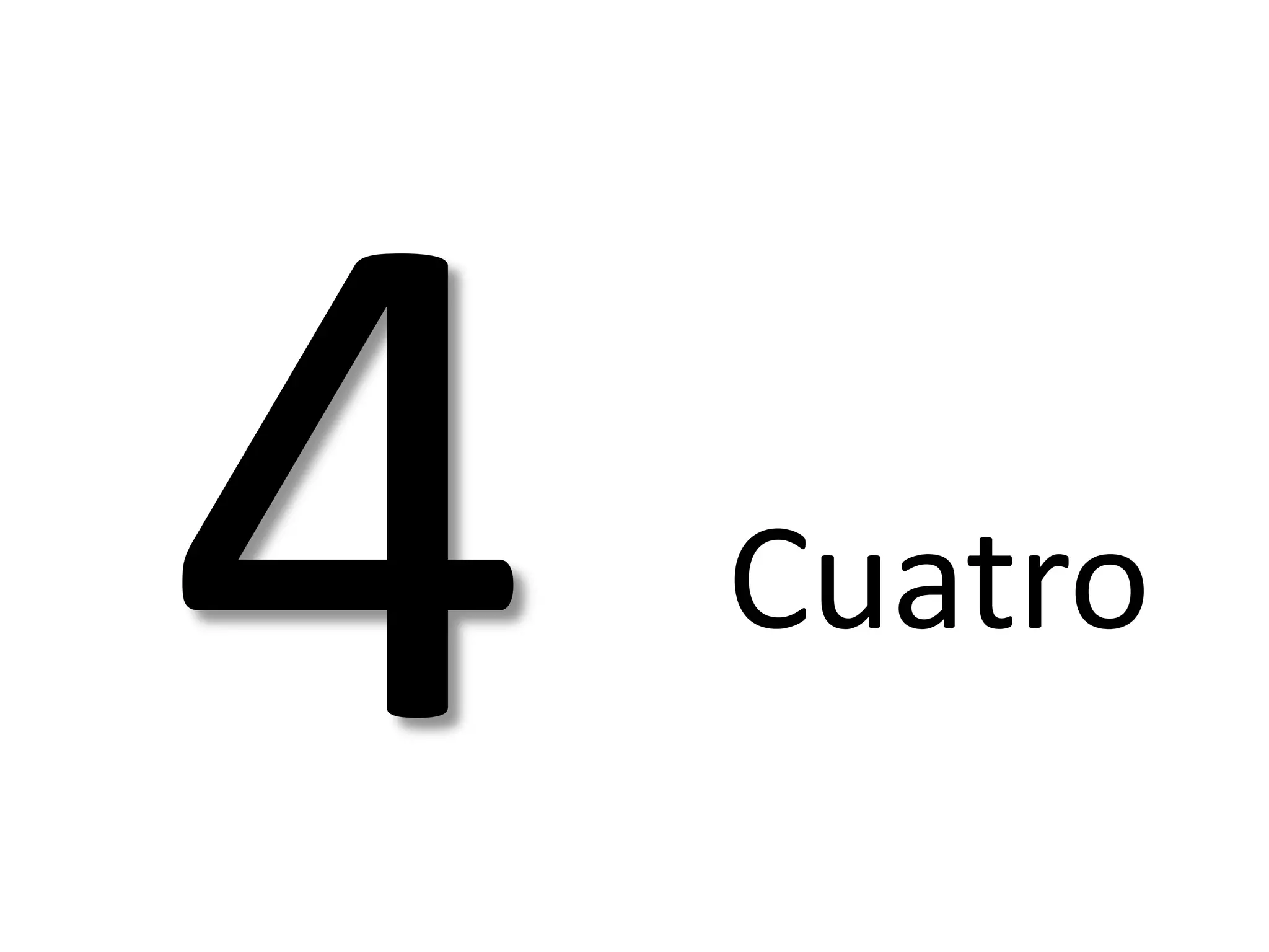 Cuatro