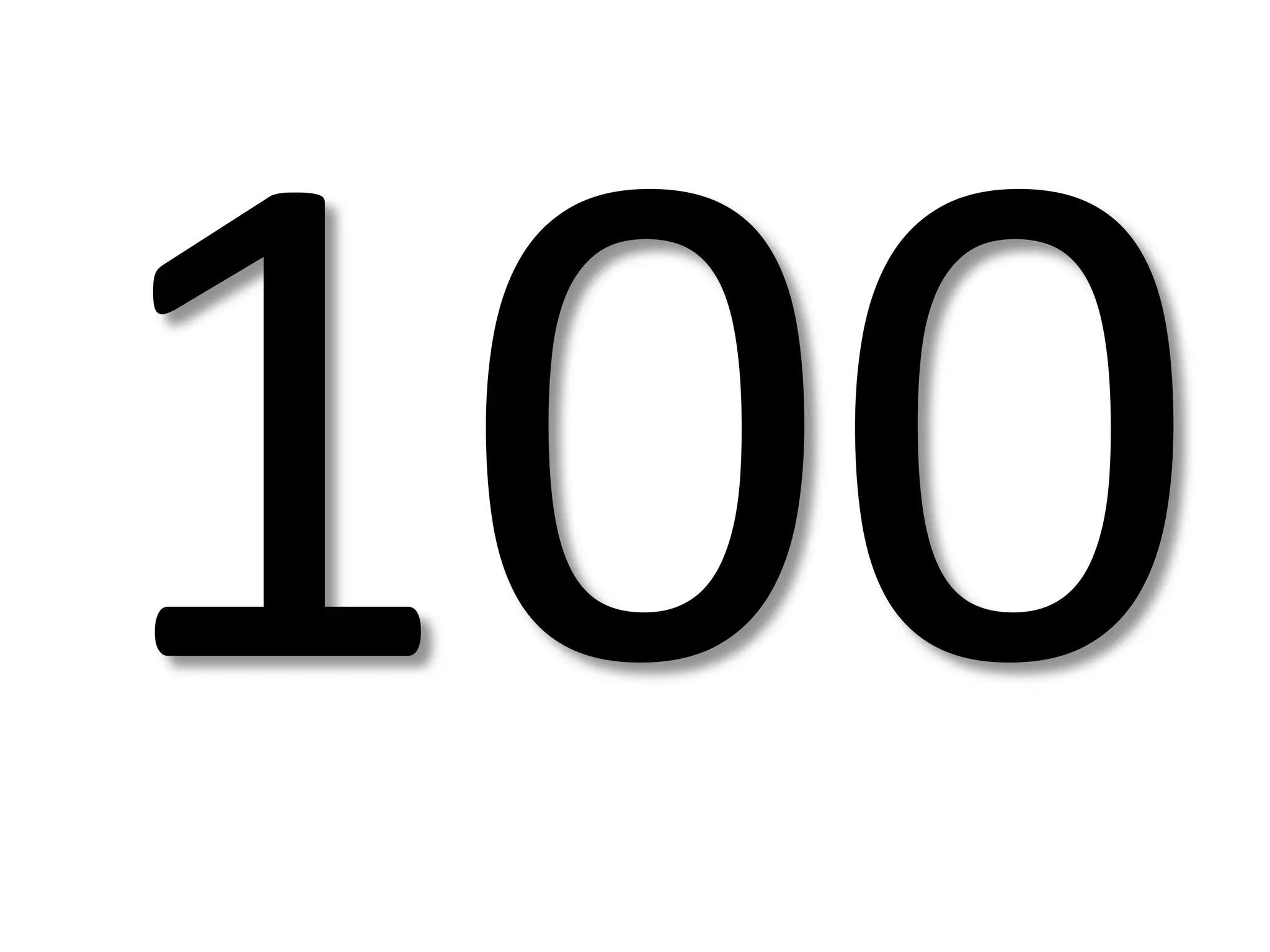 Los números (1 a 100) presentación