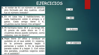 EJERCICIOS
 