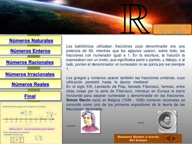 Los Numeros Reales A Traves Del Tiempo