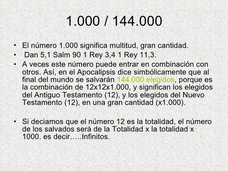 Los números y la biblia