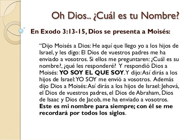 Los nombres de dios