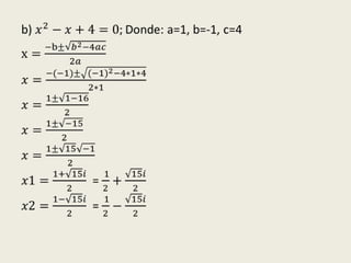 Los numeros complejos