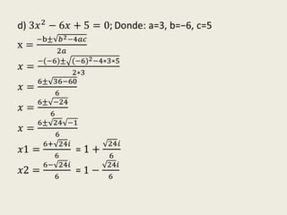Los numeros complejos