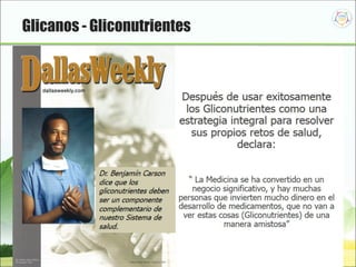 40
Glicanos - Gliconutrientes
 