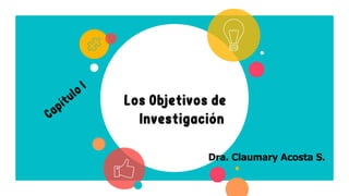 Dra. Claumary Acosta S.
 