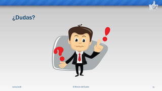 El Rincón del Sueko 15
¿Dudas?
02/11/2018
 