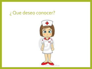 ¿ Que deseo conocer?
 