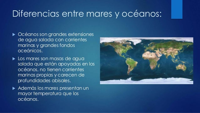 Los océanos del mundo