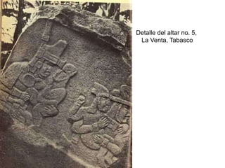 Detalle del altar no. 5, La Venta, Tabasco