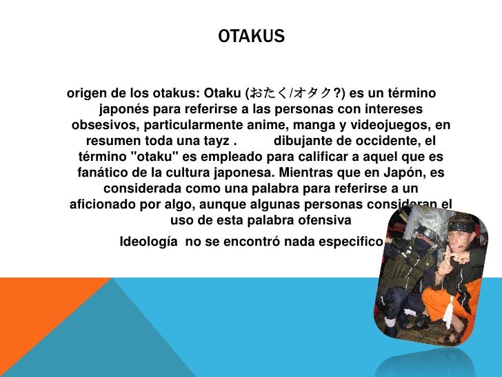 Los otakus