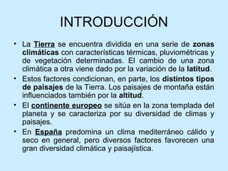 Los paisajes de la Tierra | PPT