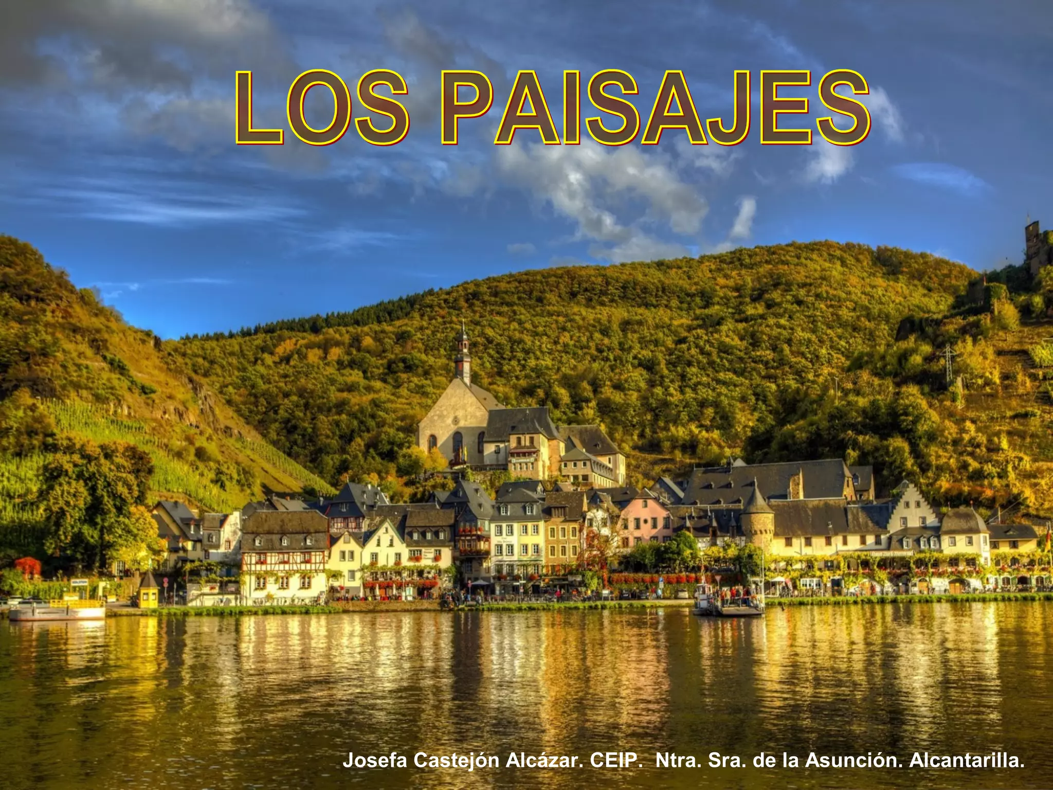 Josefa Castejón Alcázar. CEIP. Ntra. Sra. de la Asunción. Alcantarilla.
 