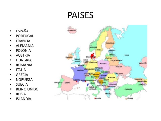 Los paises y sus capitales