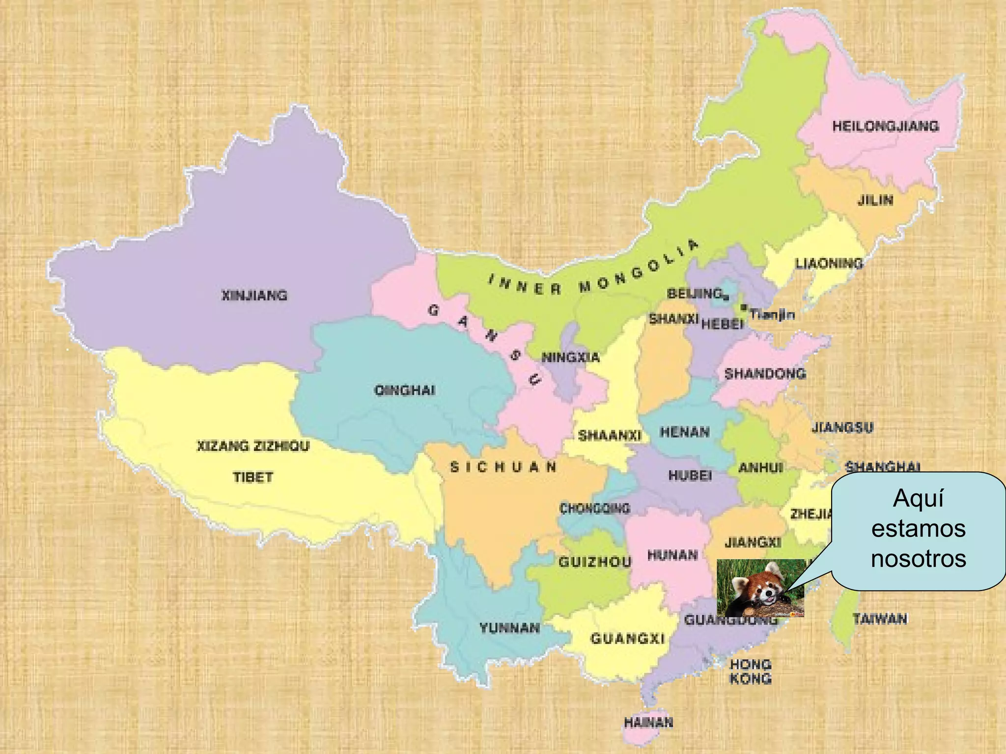 Aquí estamos nosotros 