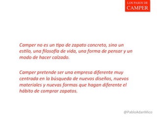 Marketingdyas: Los pasos de camper ceu