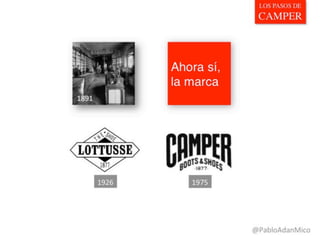 Marketingdyas: Los pasos de camper ceu