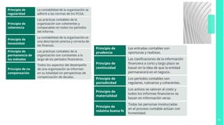 PRINCIPIOS DE CONTABILIDAD GENERALMENTE ACEPTADOS | PPTX
