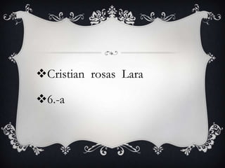 Cristian rosas Lara

6.-a
 