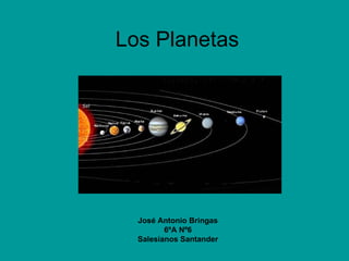 Los Planetas José Antonio Bringas 6ºA Nº6 Salesianos Santander 