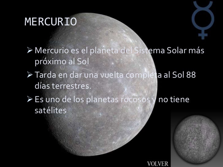 Los planetas del sistema solar