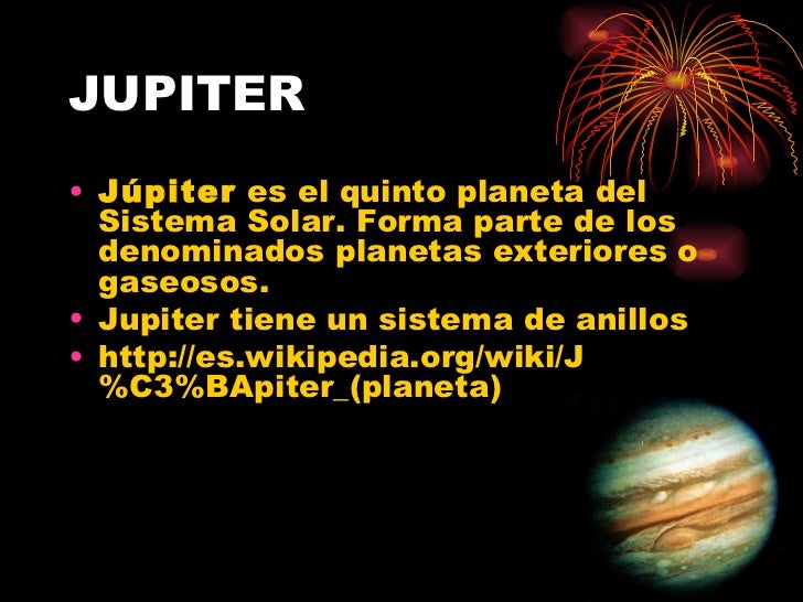 los planetas y sus