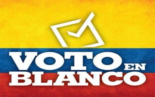 MIL RAZONES PARA VOTAR EN BLANCO