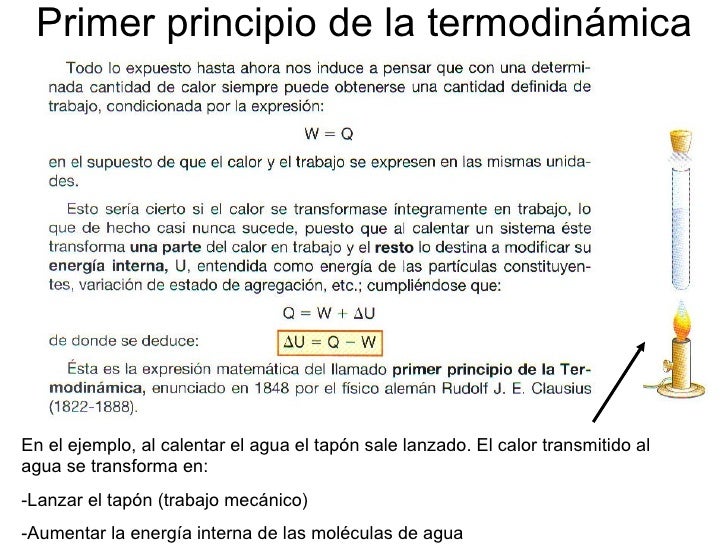 Los Principios De La TermodináMica Tema 8