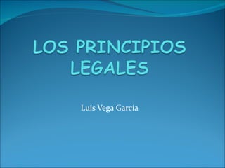 Luis Vega García 