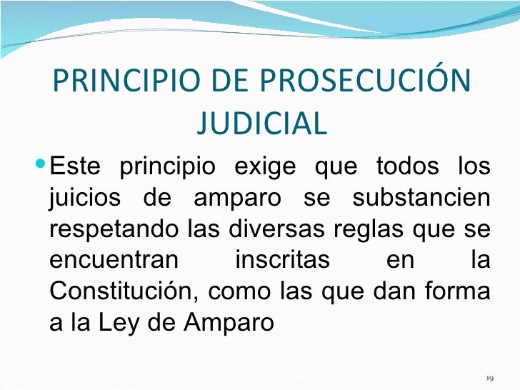 Los principios rectores del amparo -Dr. Francisco Xavier García Jímen…