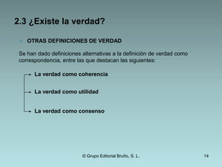 2.2 ¿Cuál es el origen del conocimiento? El empirismodefiende las tesis siguientes: