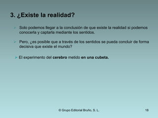 «Todo conocimiento comienza con la experiencia, pero no todo el conocimiento procede de la experiencia». 	Síntesis entre racionalismo y empirismo:Racionalismo. No todo el conocimientoprocede de la experiencia.