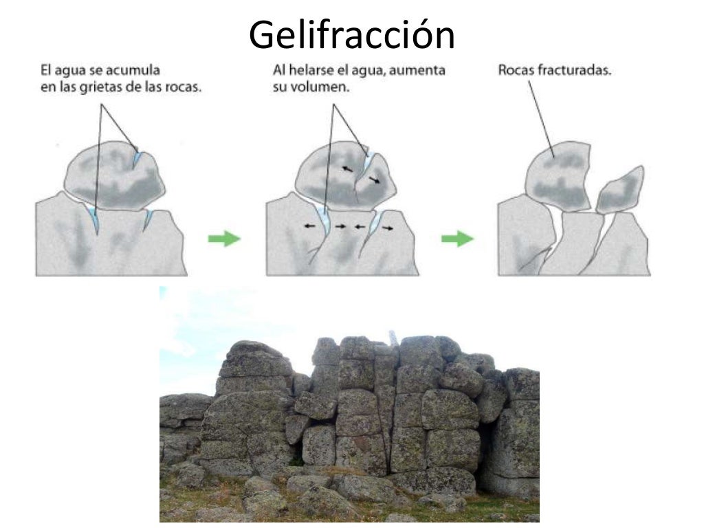 Los procesos geológicos externos y el relieve.