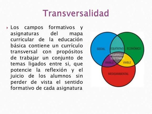 EJES TRANSVERSALES