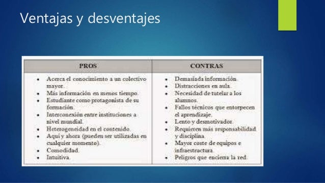 Los pro y contra de los tics