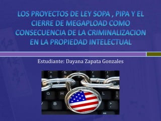 Estudiante: Dayana Zapata Gonzales
 