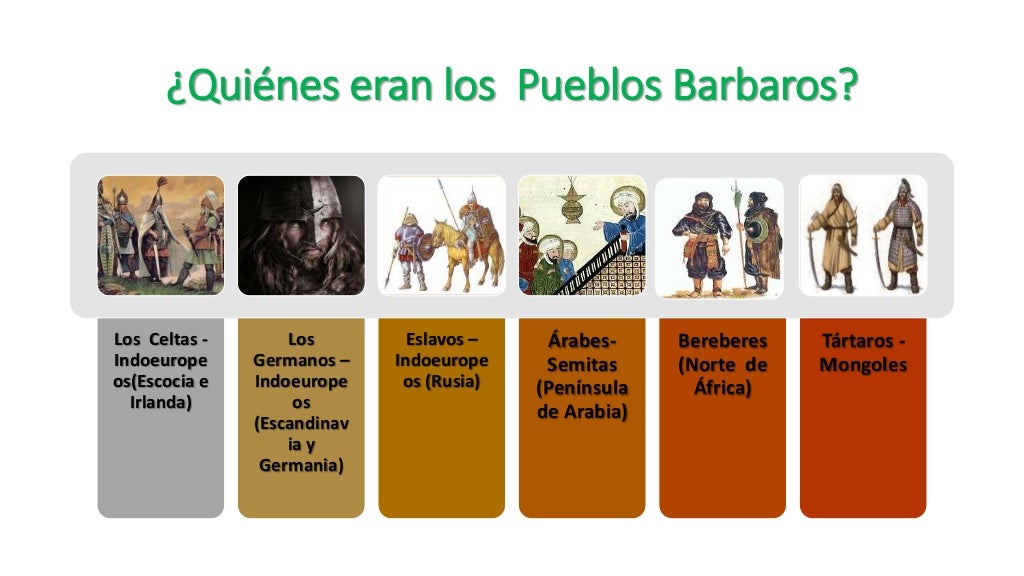 Los pueblo barbaros