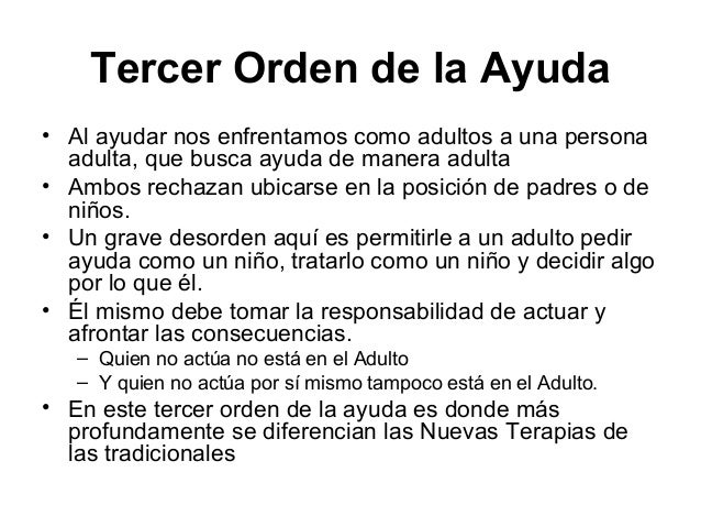 Los órdenes de la ayuda José Brunello