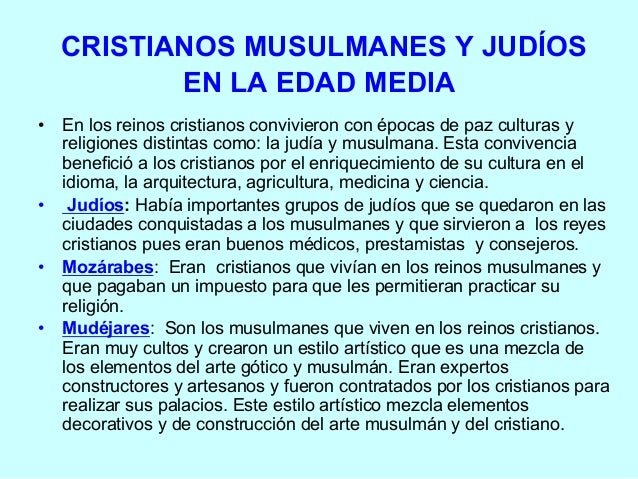 Los reinos cristianos mezcla